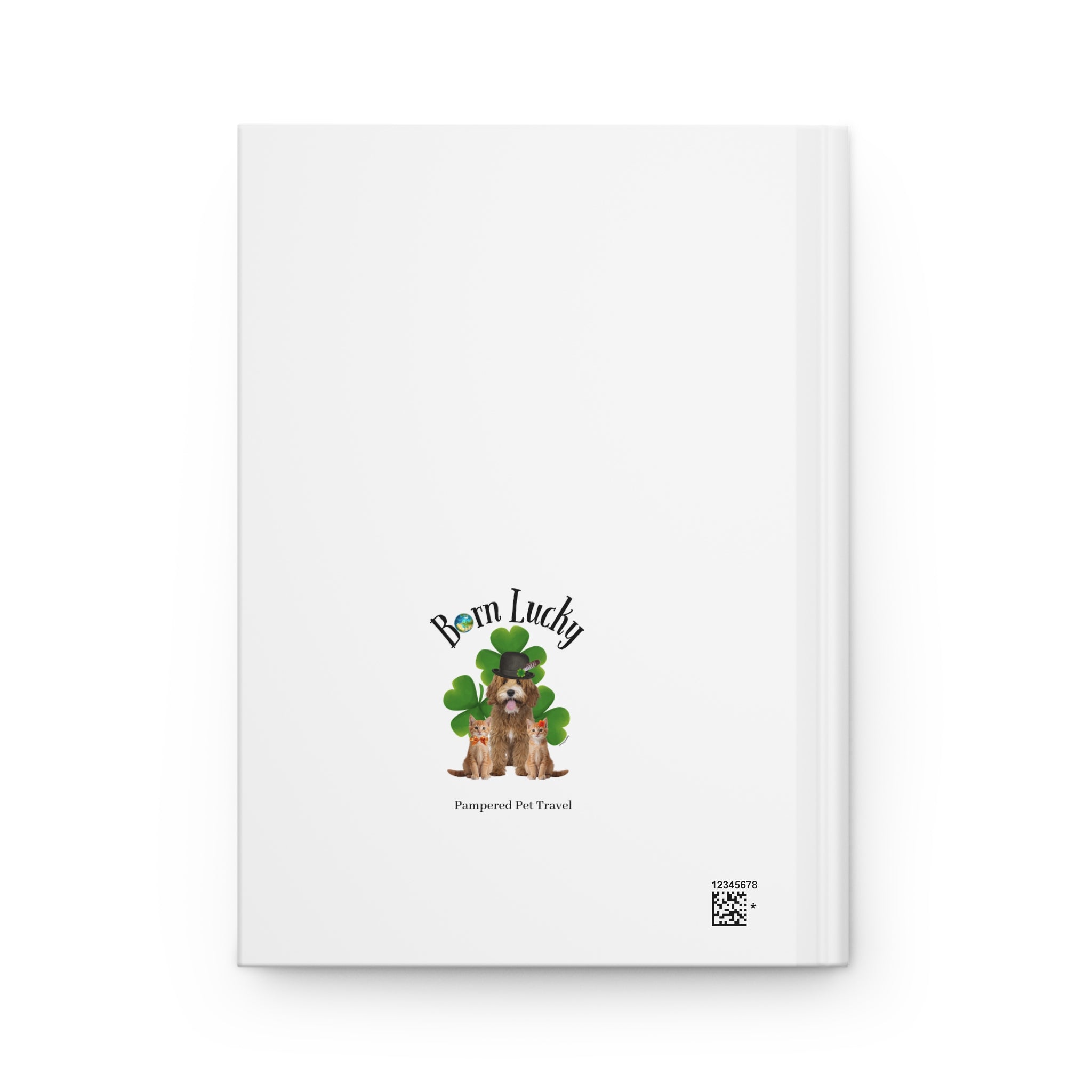 Born Lucky - Hardcover Journal