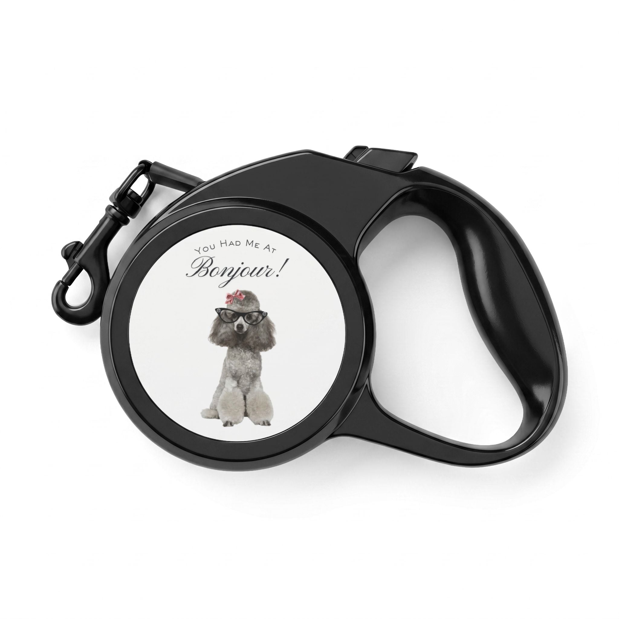 You Had Me at 'Bonjour!' - Retractable Dog Leash