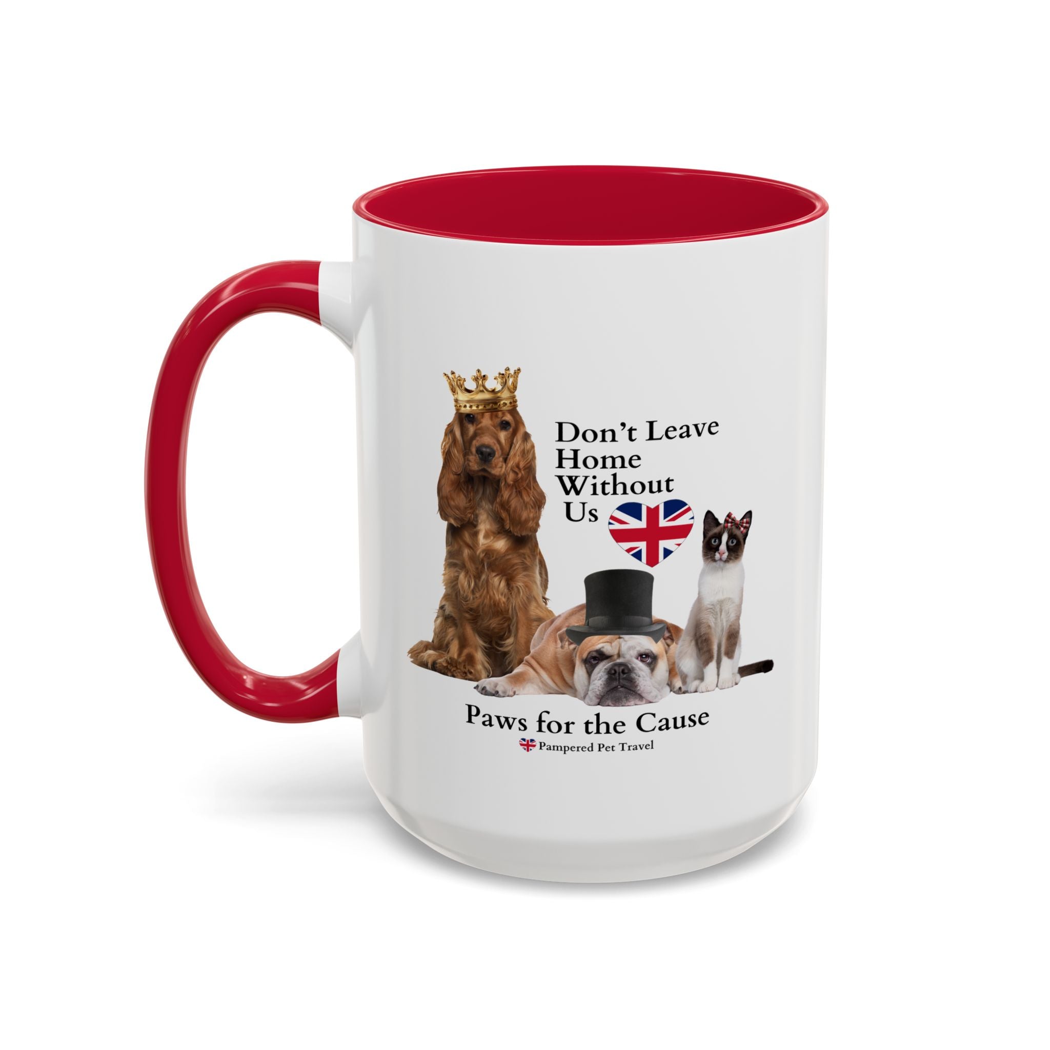 "Don't Leave Home Without Us" - UK Paws for the Cause