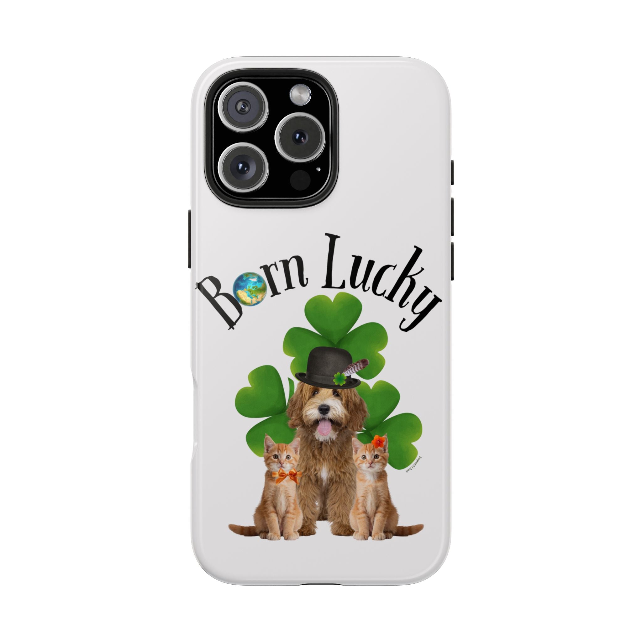 “Born Lucky” - Phone Case - More Sizes