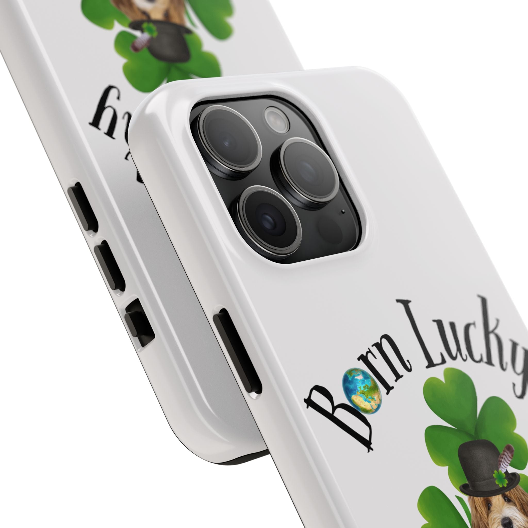 “Born Lucky” - Phone Case - More Sizes