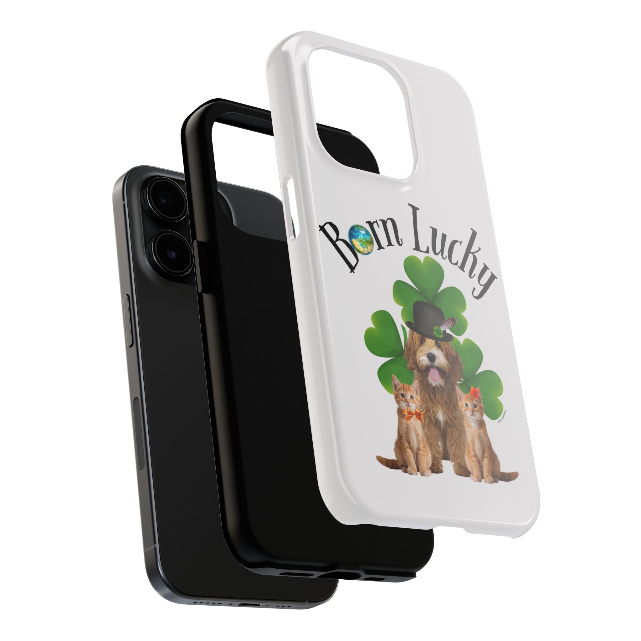 “Born Lucky” - Phone Case - More Sizes