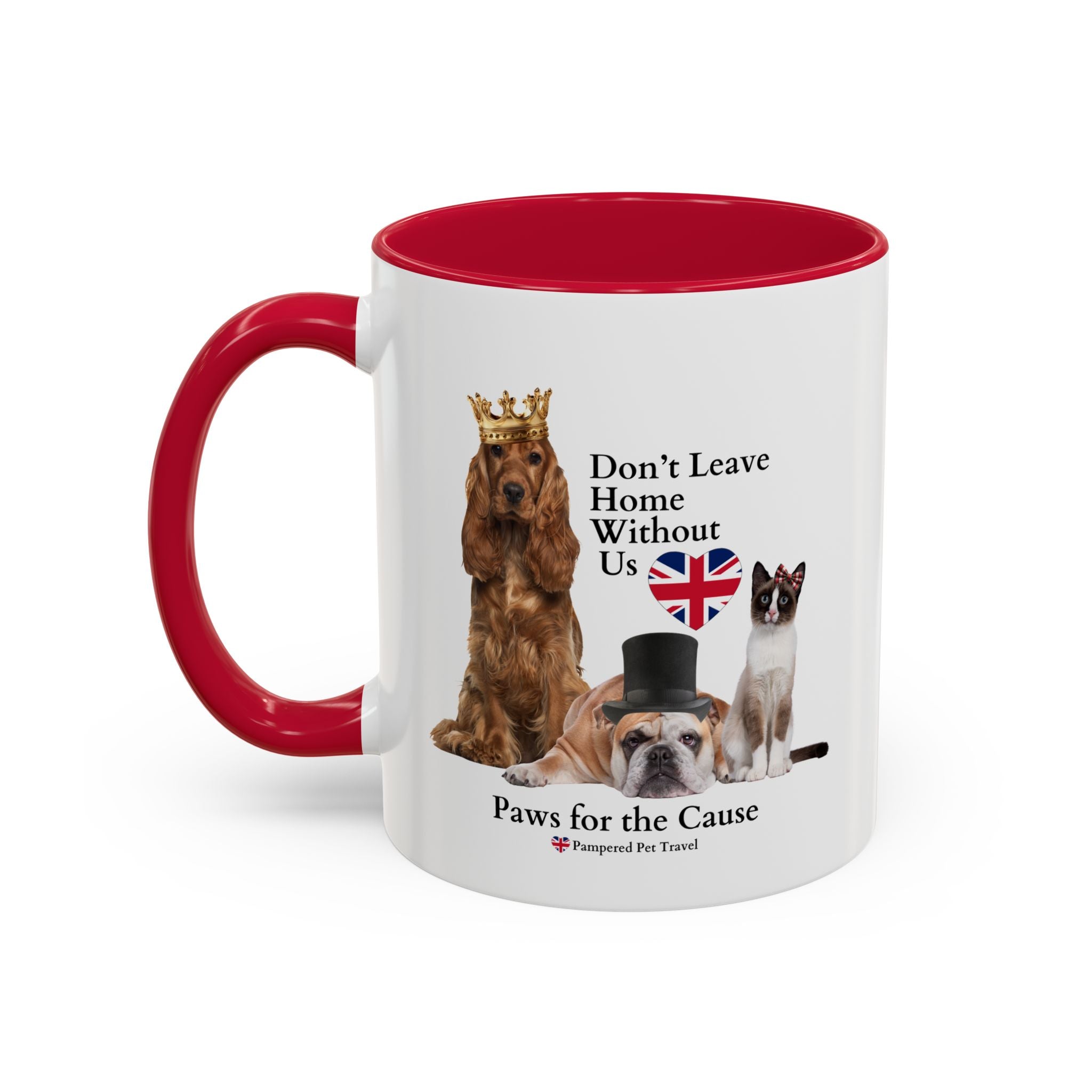 "Don't Leave Home Without Us" - UK Paws for the Cause