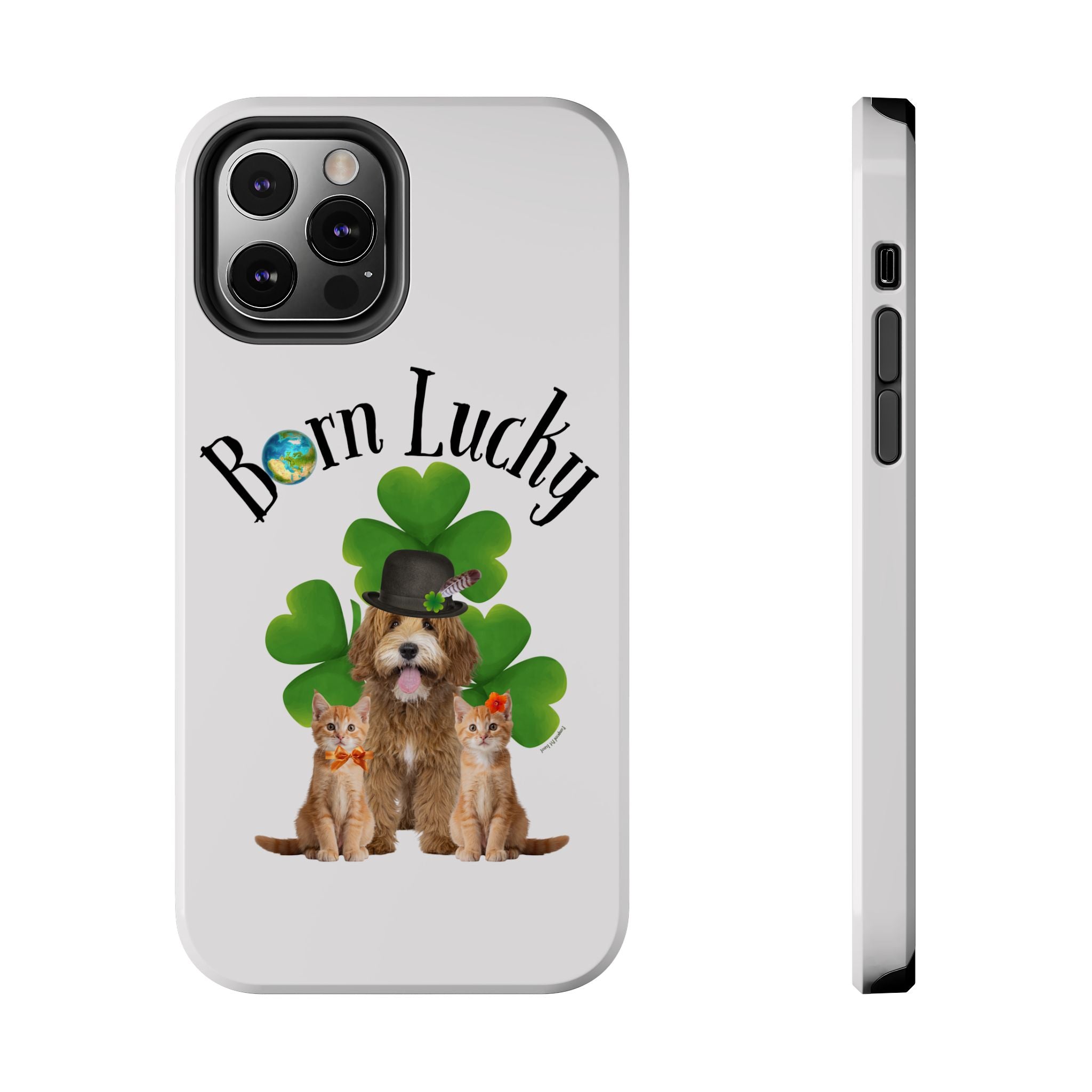“Born Lucky” - Phone Case