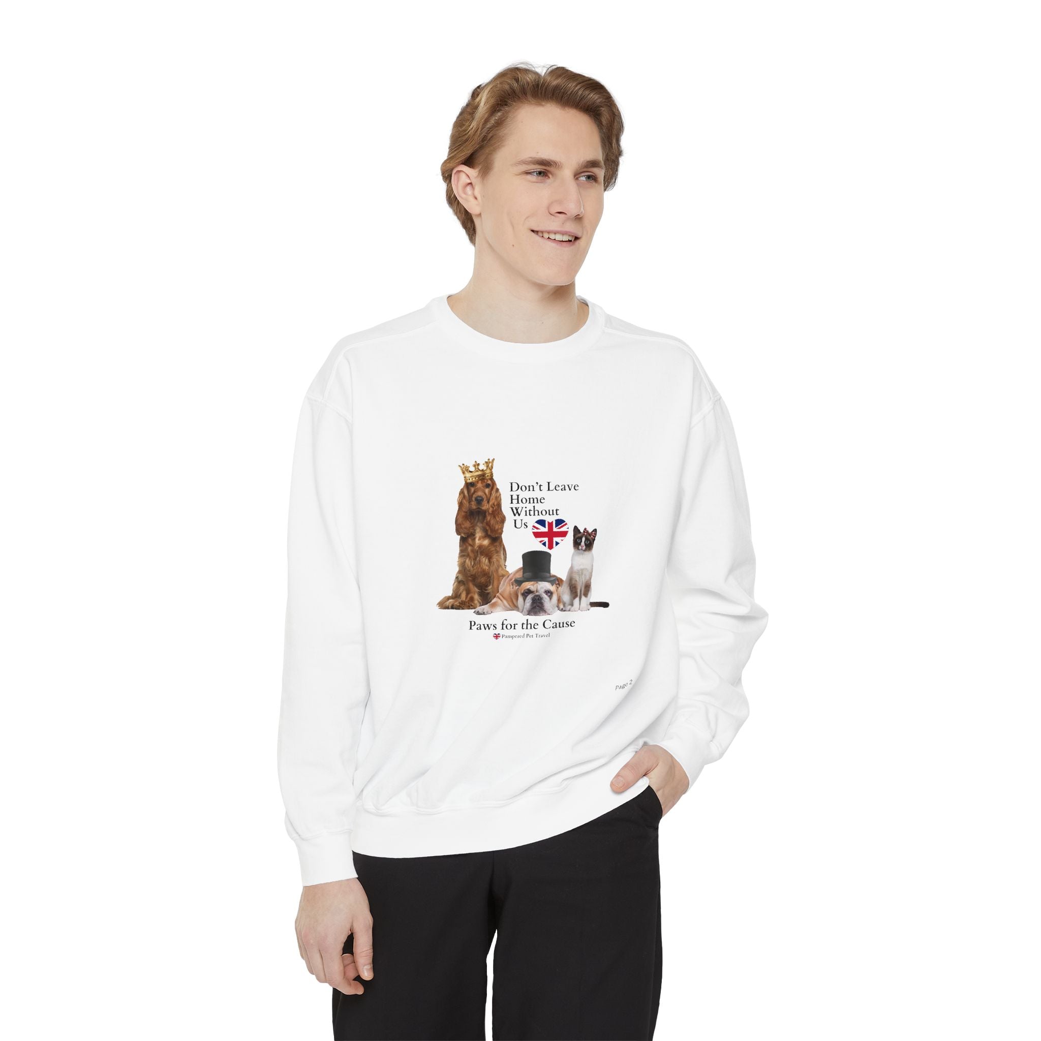 Don't Leave Home Without Us UK - Crewneck Sweatshirt