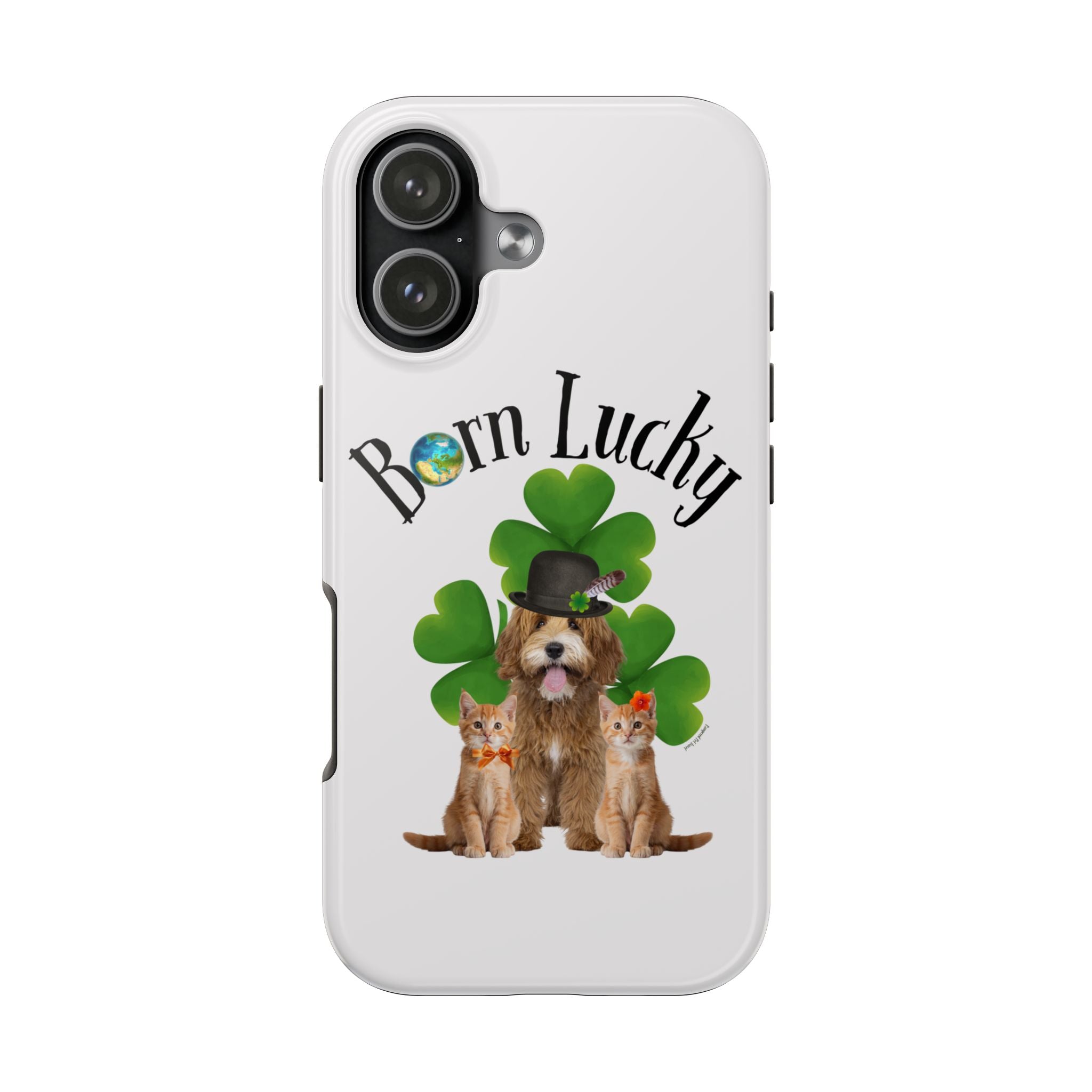 “Born Lucky” - Phone Case