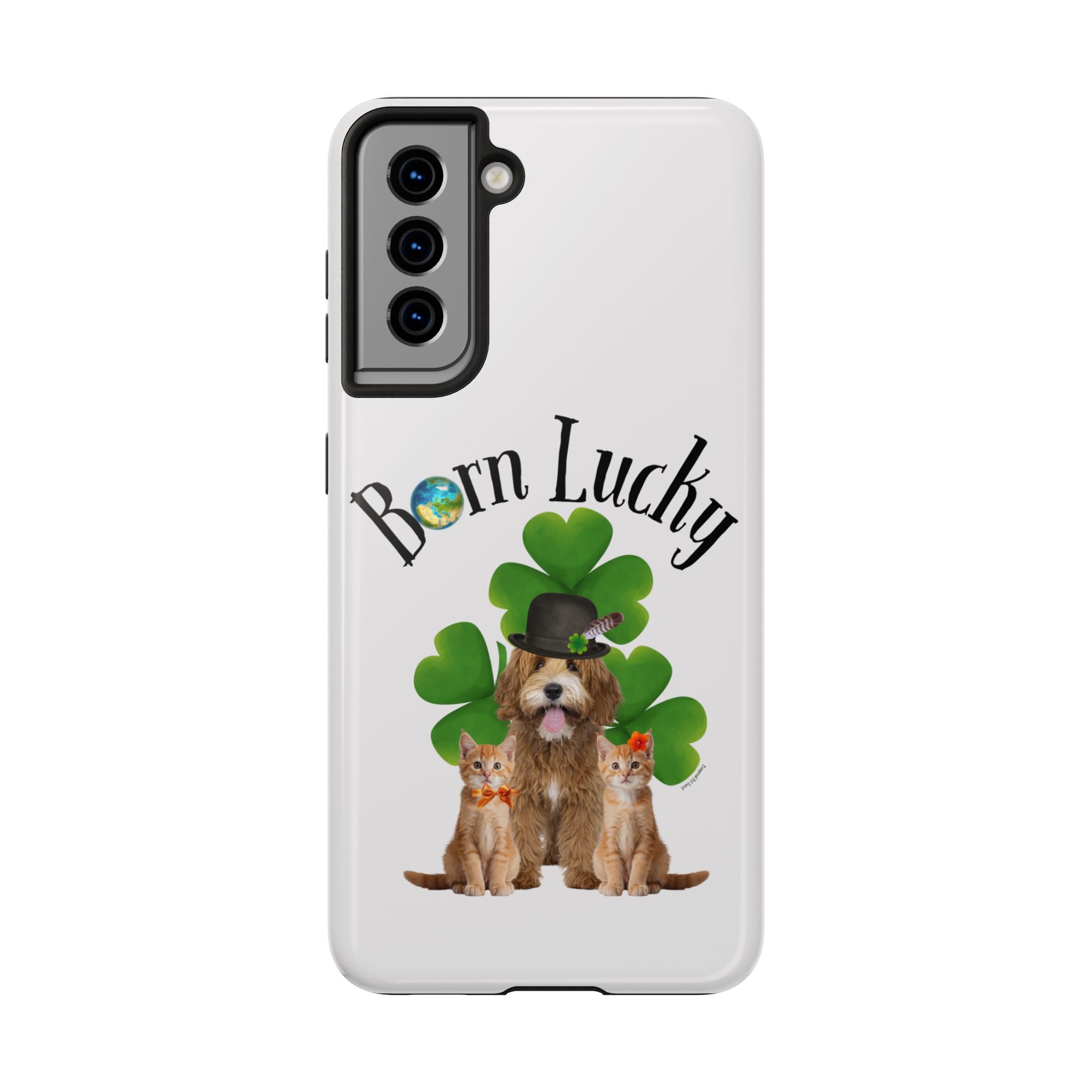 “Born Lucky” - Phone Case - More Sizes