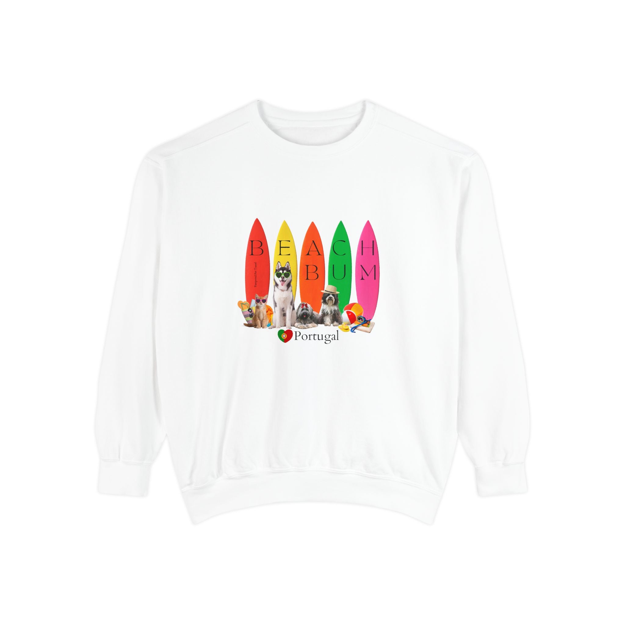 Portugal Beach Bum - Crewneck Sweatshirt