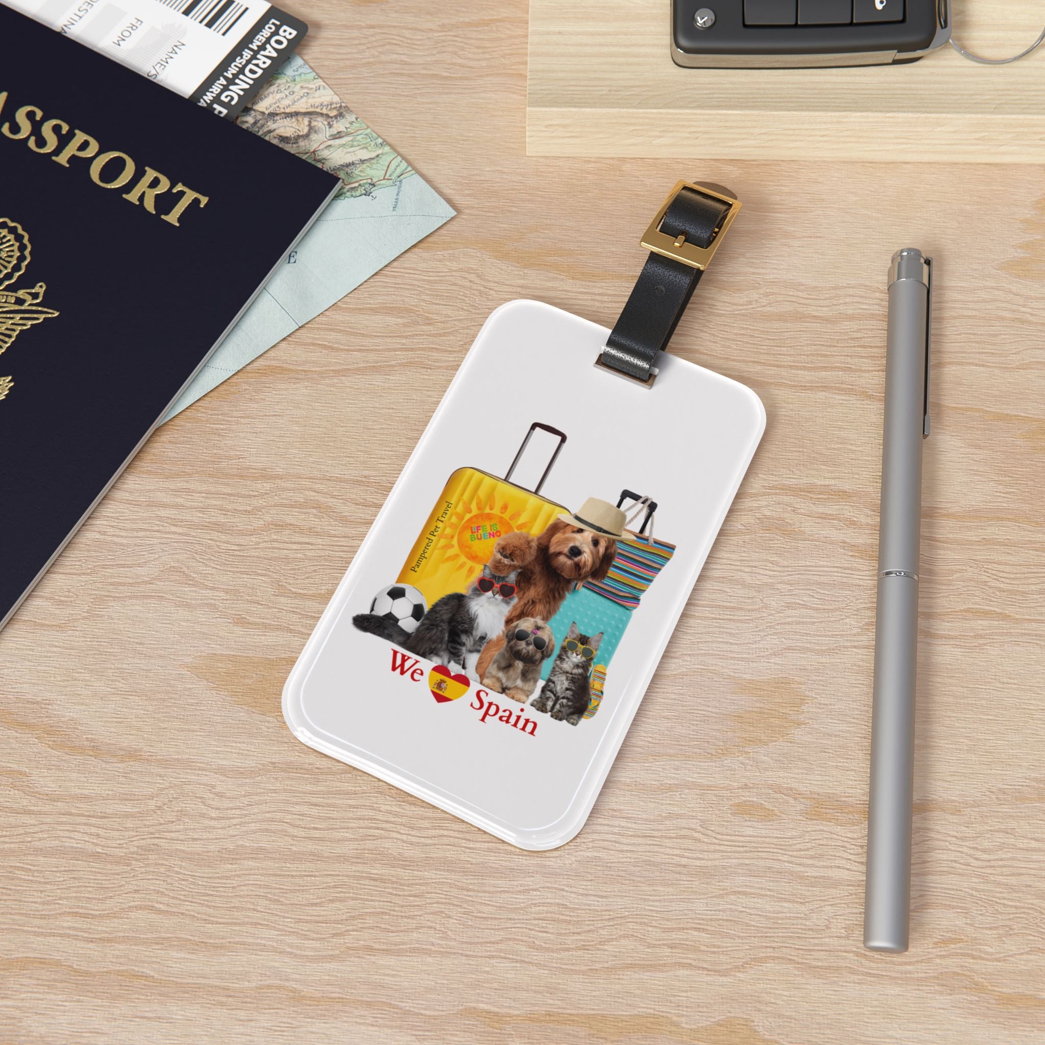 'We Love Spain’ - Luggage Tag