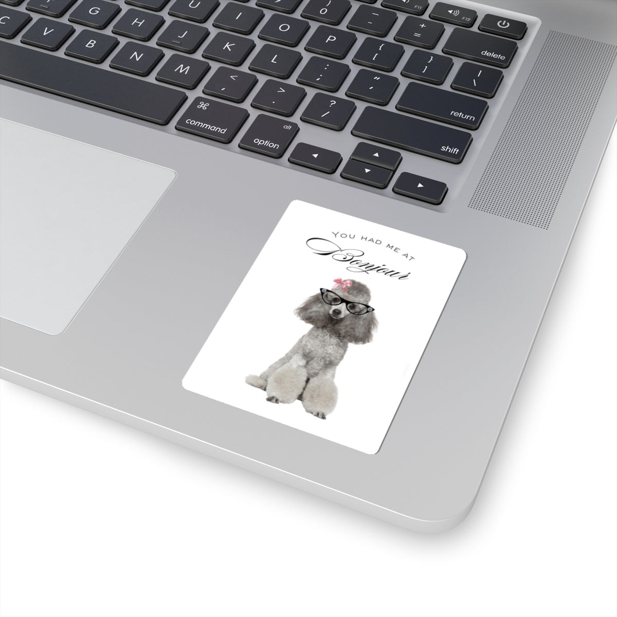 You Had Me at "Bonjour" - Kiss-Cut Sticker