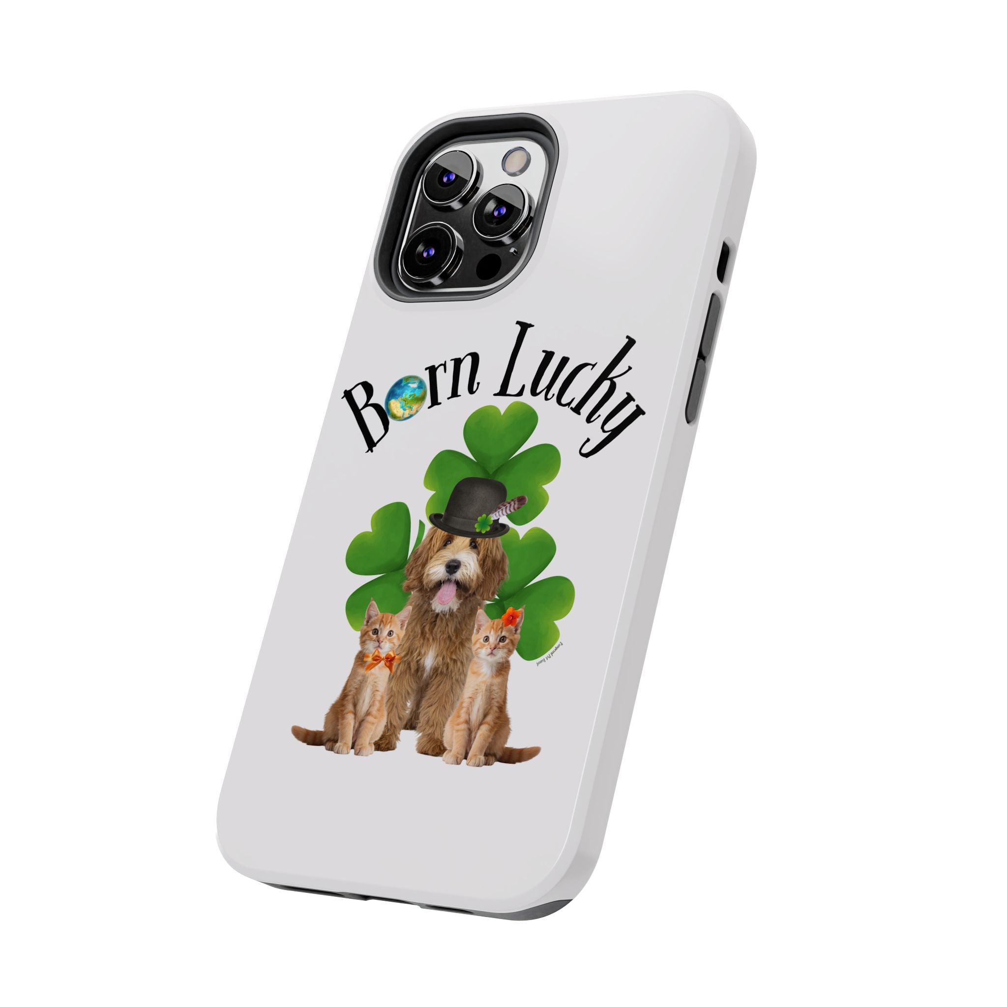 “Born Lucky” - Phone Case
