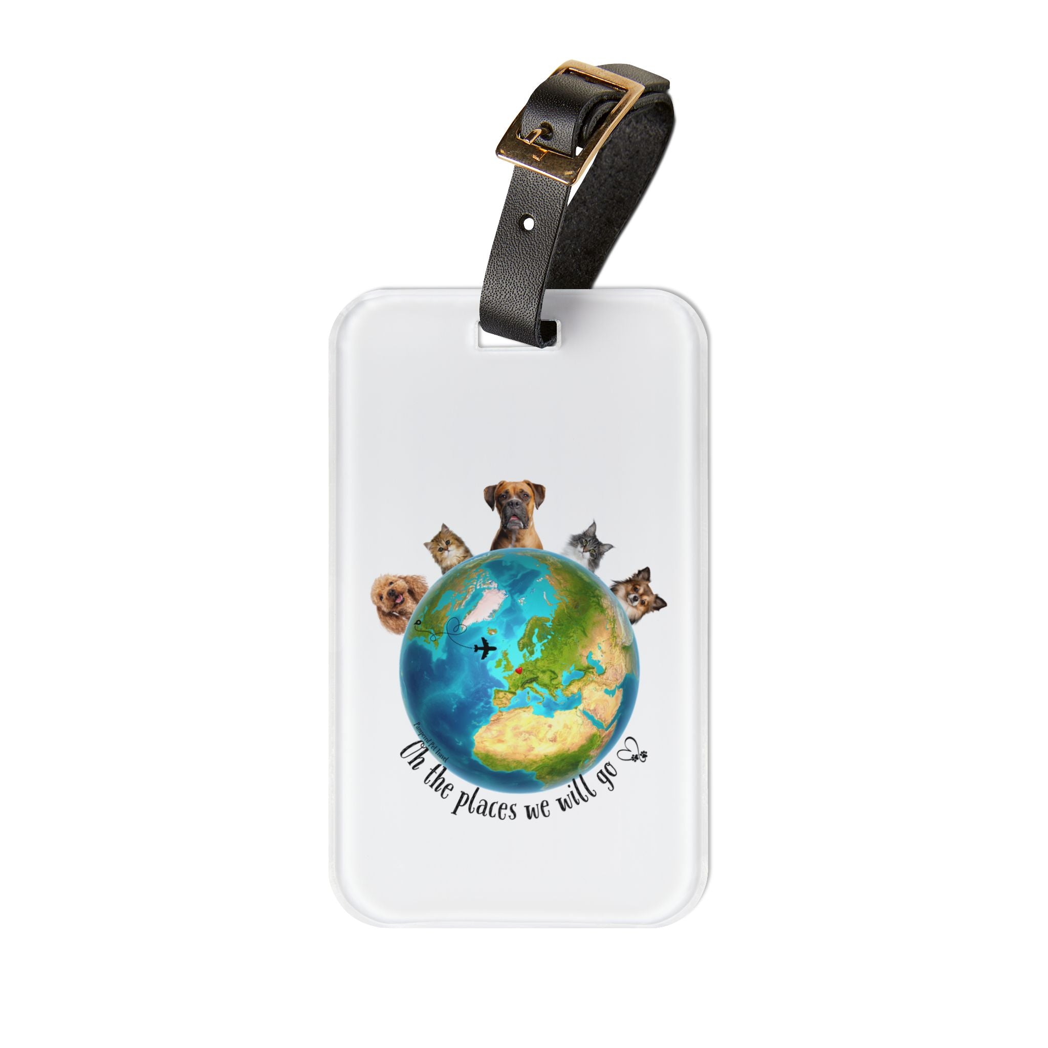 "Oh The Places We Will Go"  Luggage Tag
