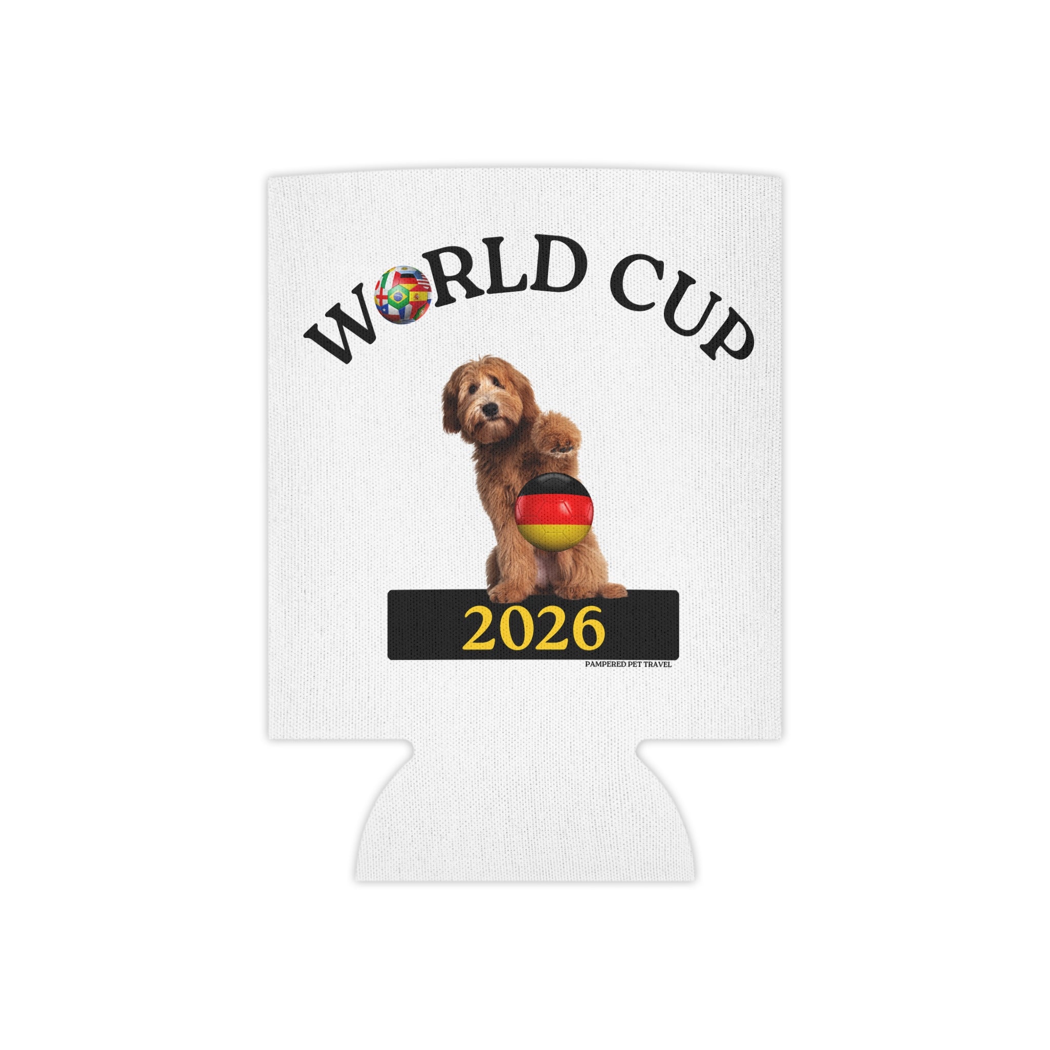 World Cup Germany Can Cooler | 2026 Soccer Ball Germany Colors