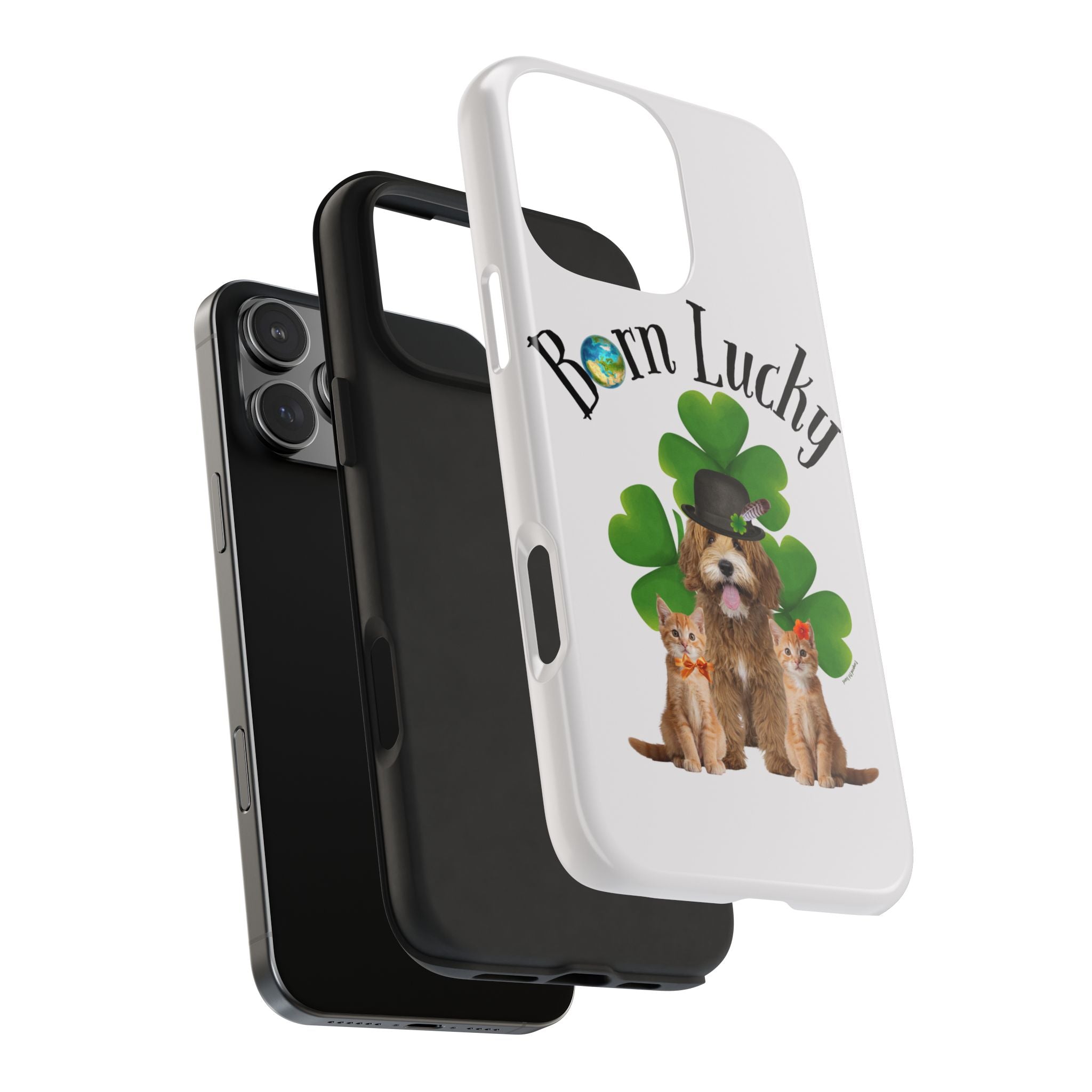 “Born Lucky” - Phone Case