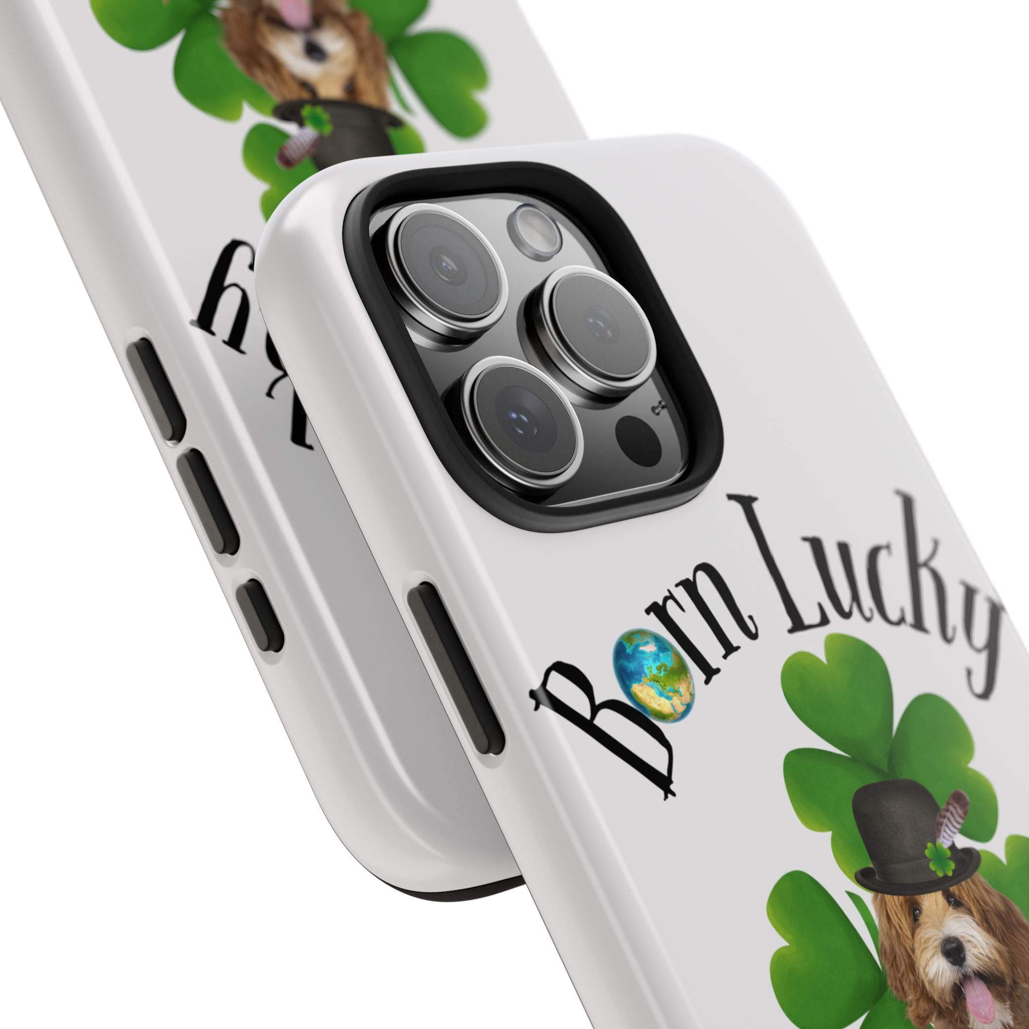 “Born Lucky” - Phone Case