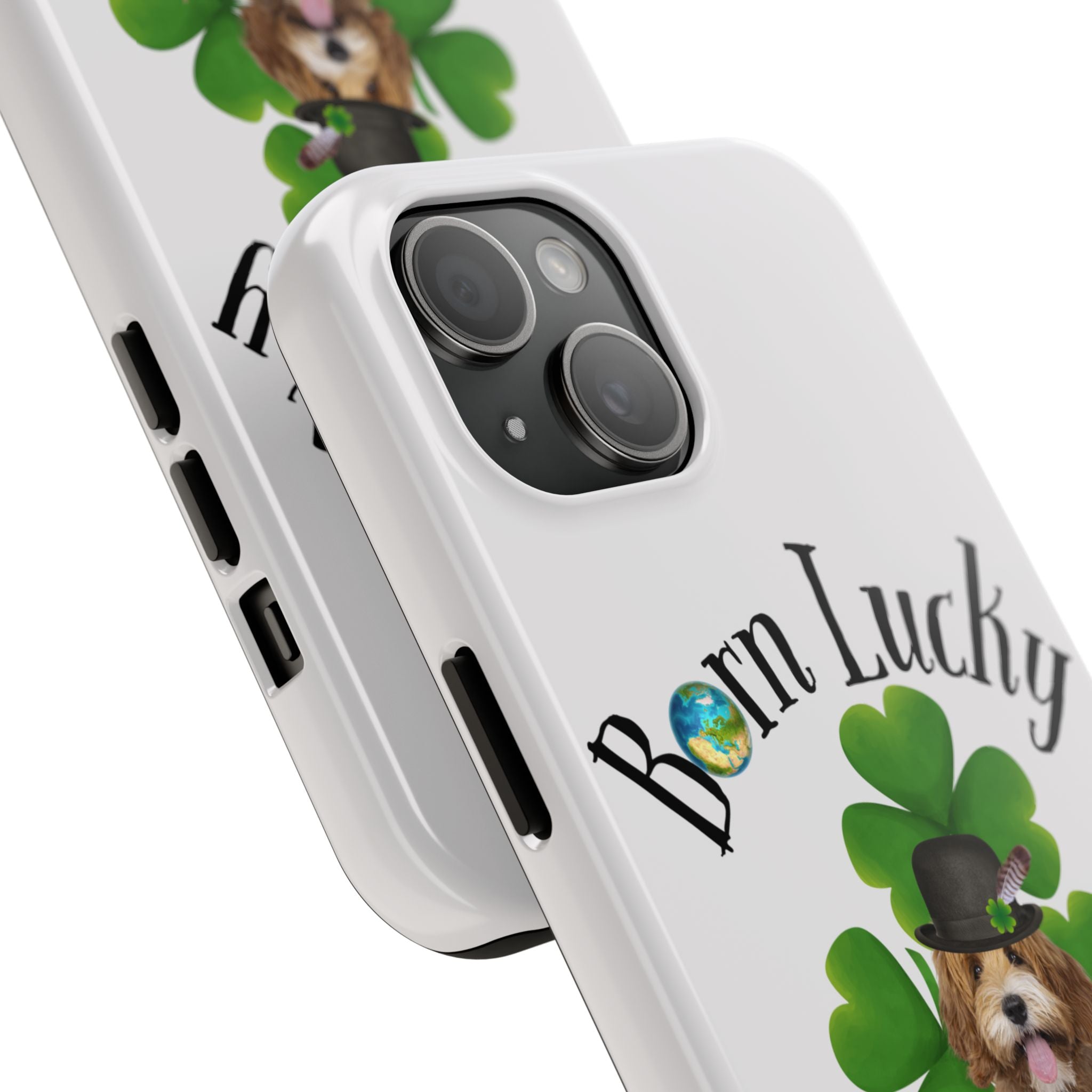 “Born Lucky” - Phone Case