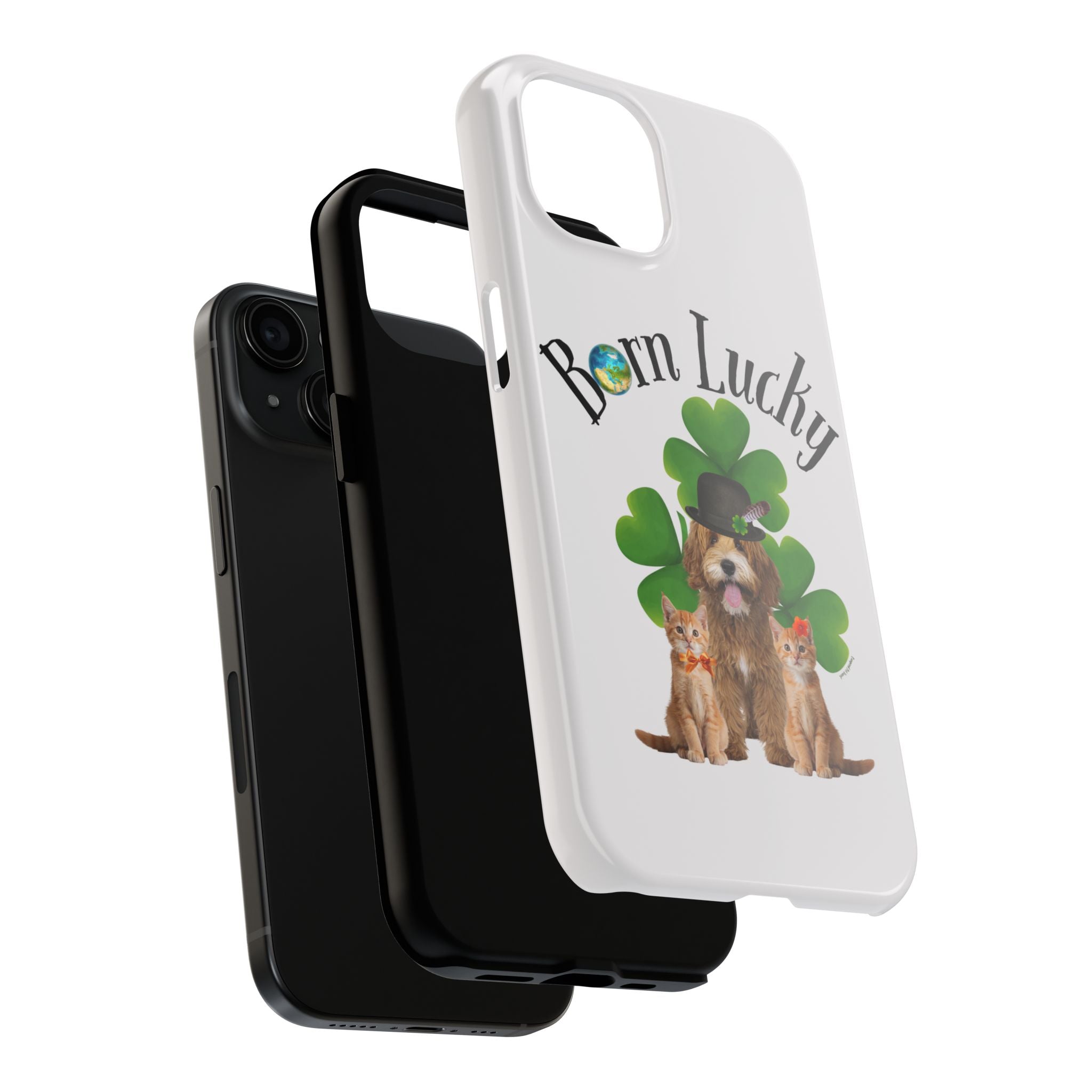 “Born Lucky” - Phone Case