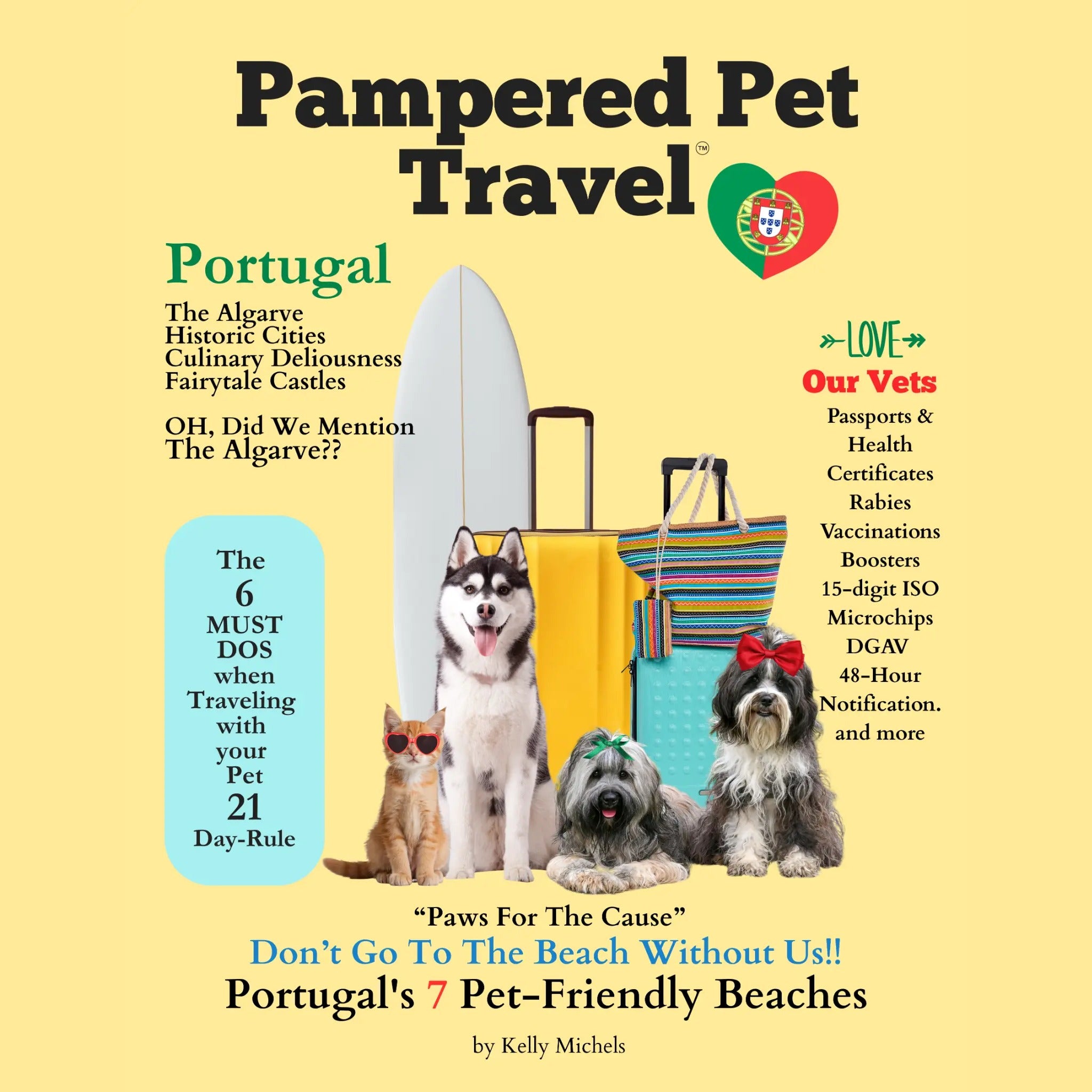 PAMPERED PET TRAVEL USA TO PORTUGAL