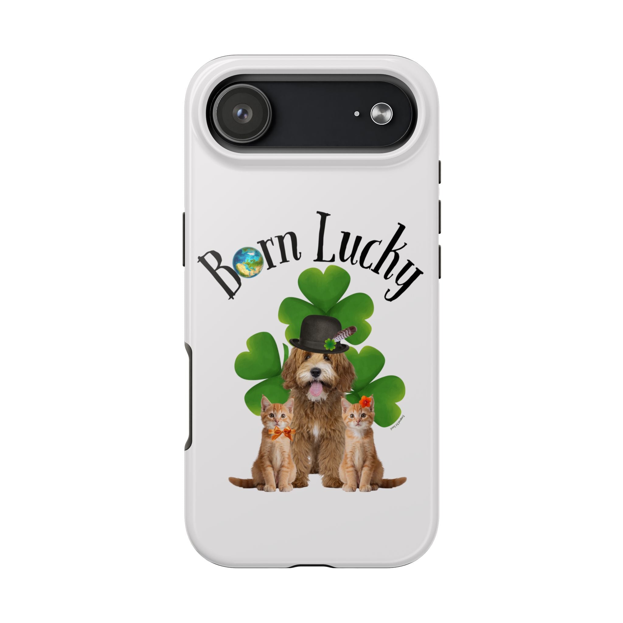 “Born Lucky” - Phone Case