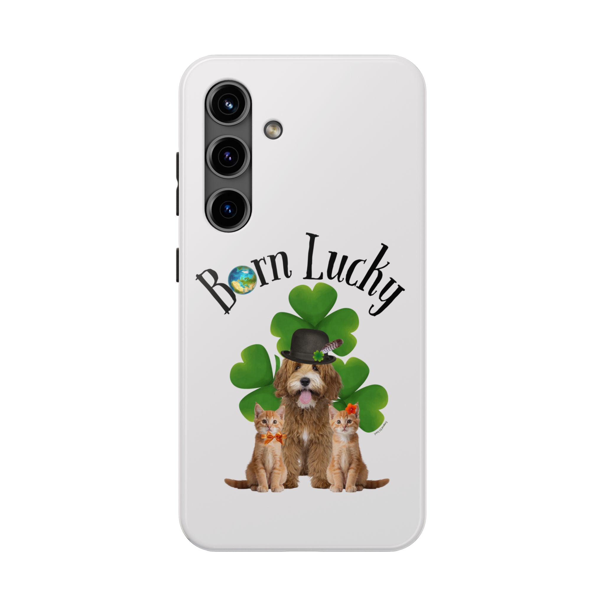 “Born Lucky” - Phone Case - More Sizes