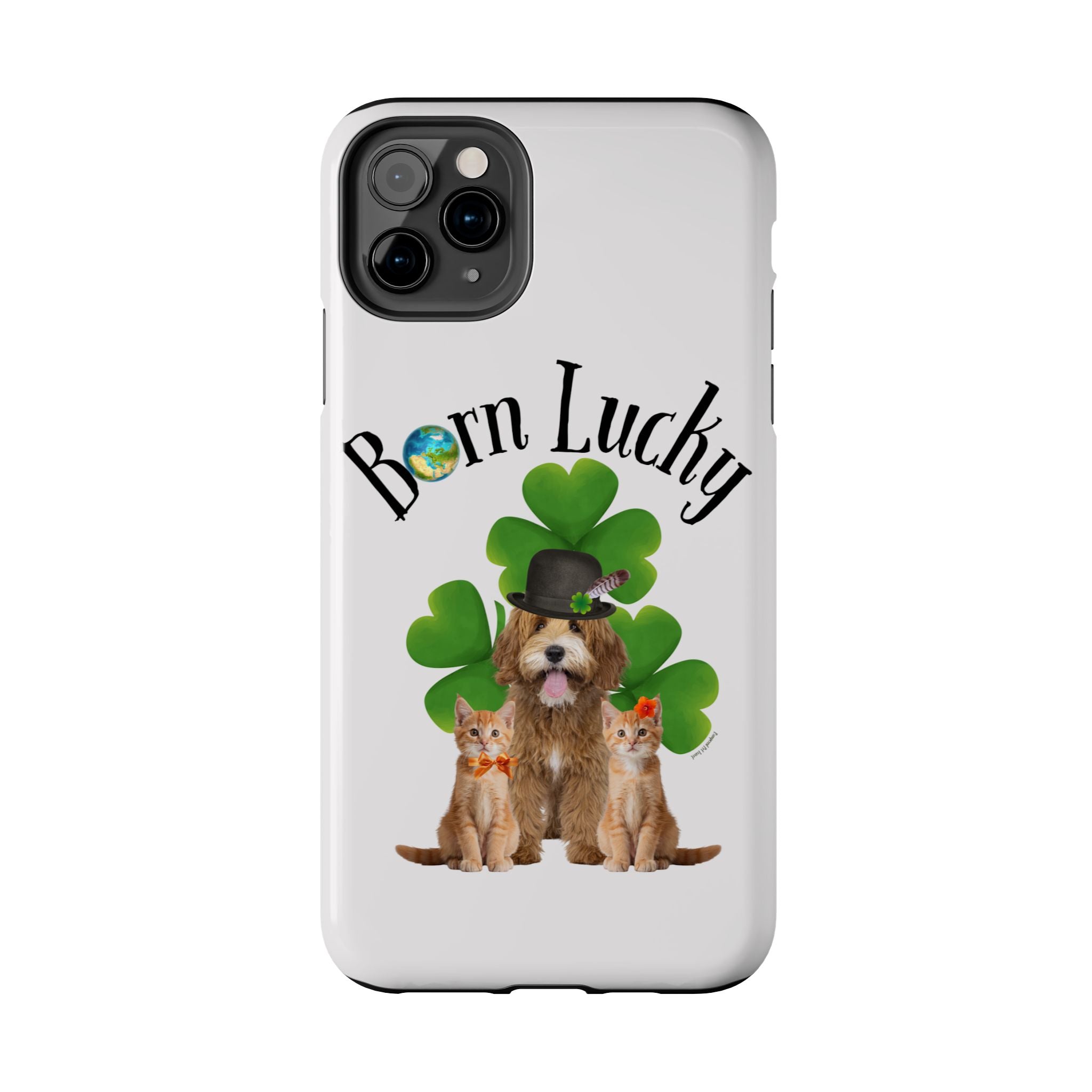 “Born Lucky” - Phone Case