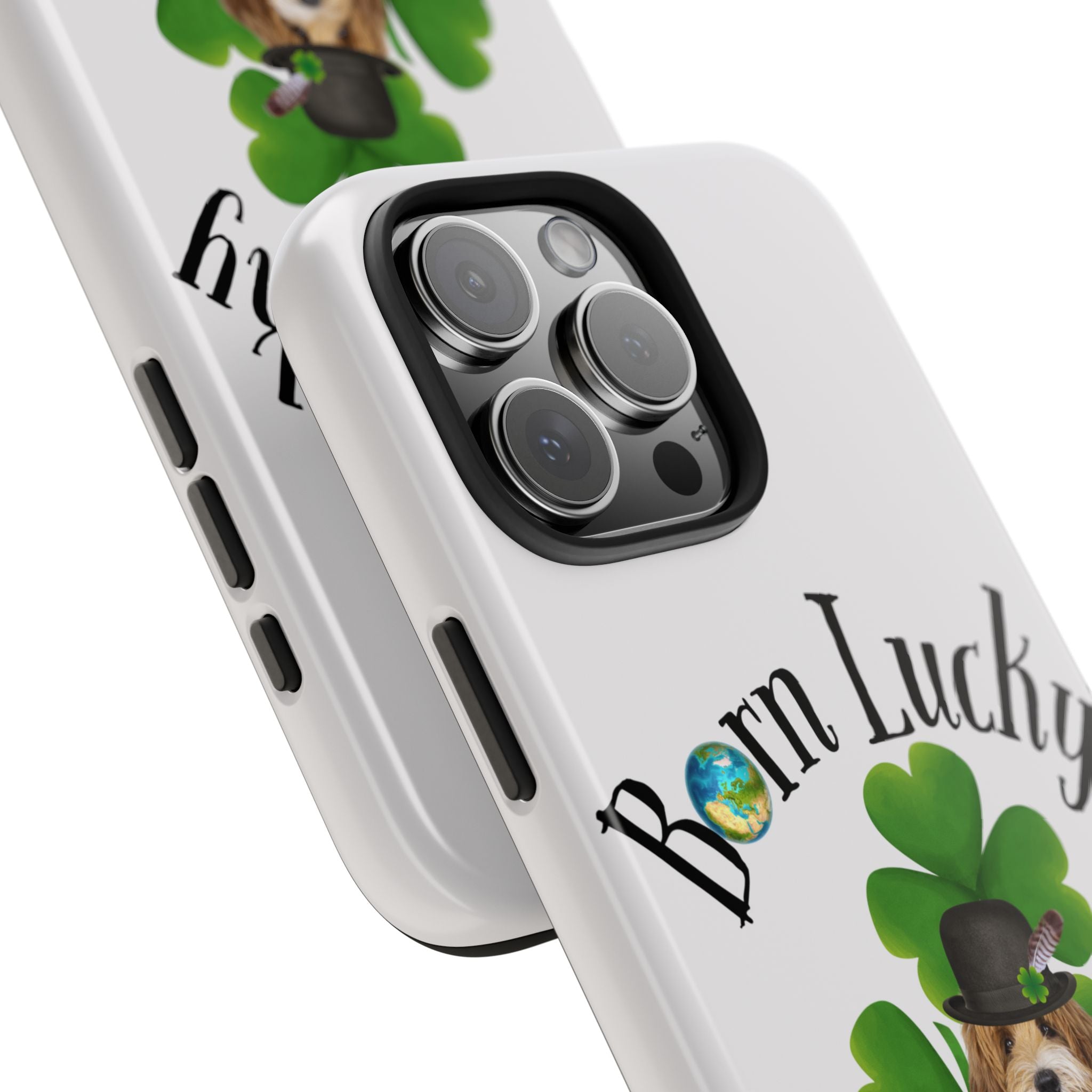 “Born Lucky” - Phone Case - More Sizes