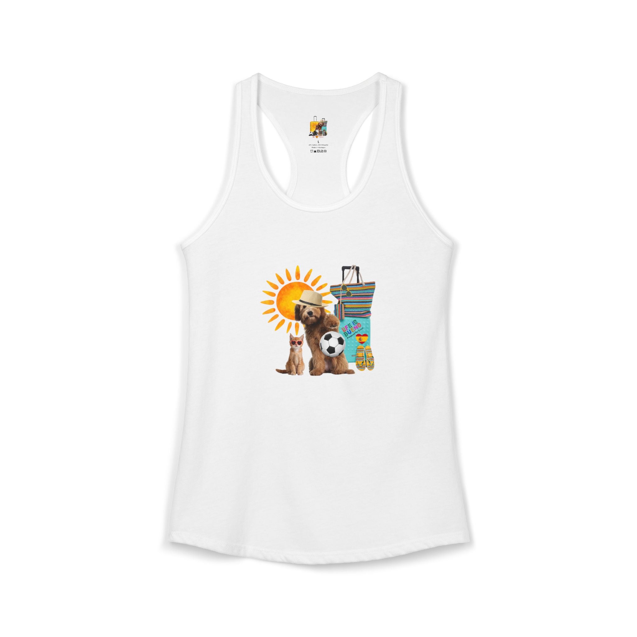 We Love Spain -  Women's Ideal Racerback Tank