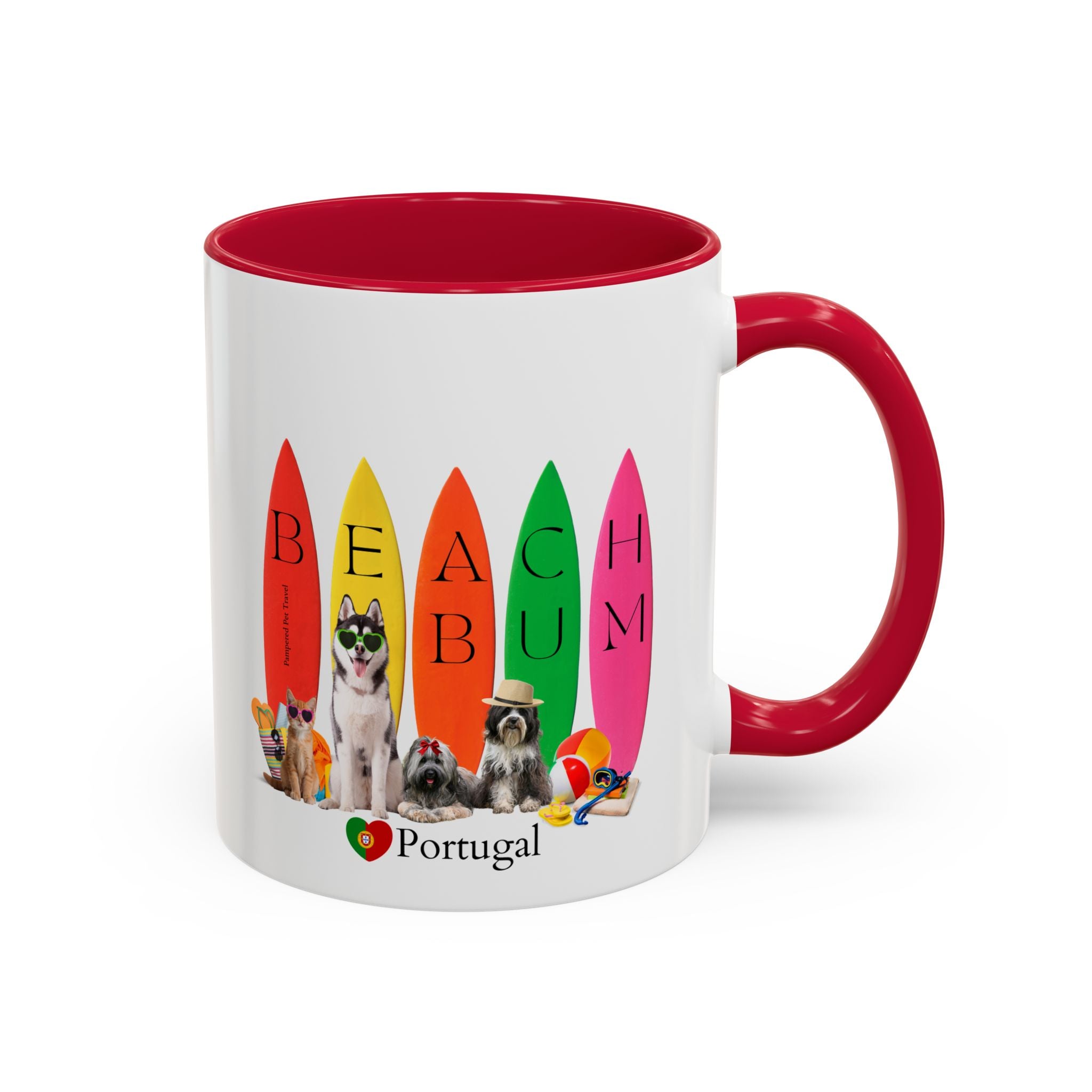 Beach Bum Portugal Mug