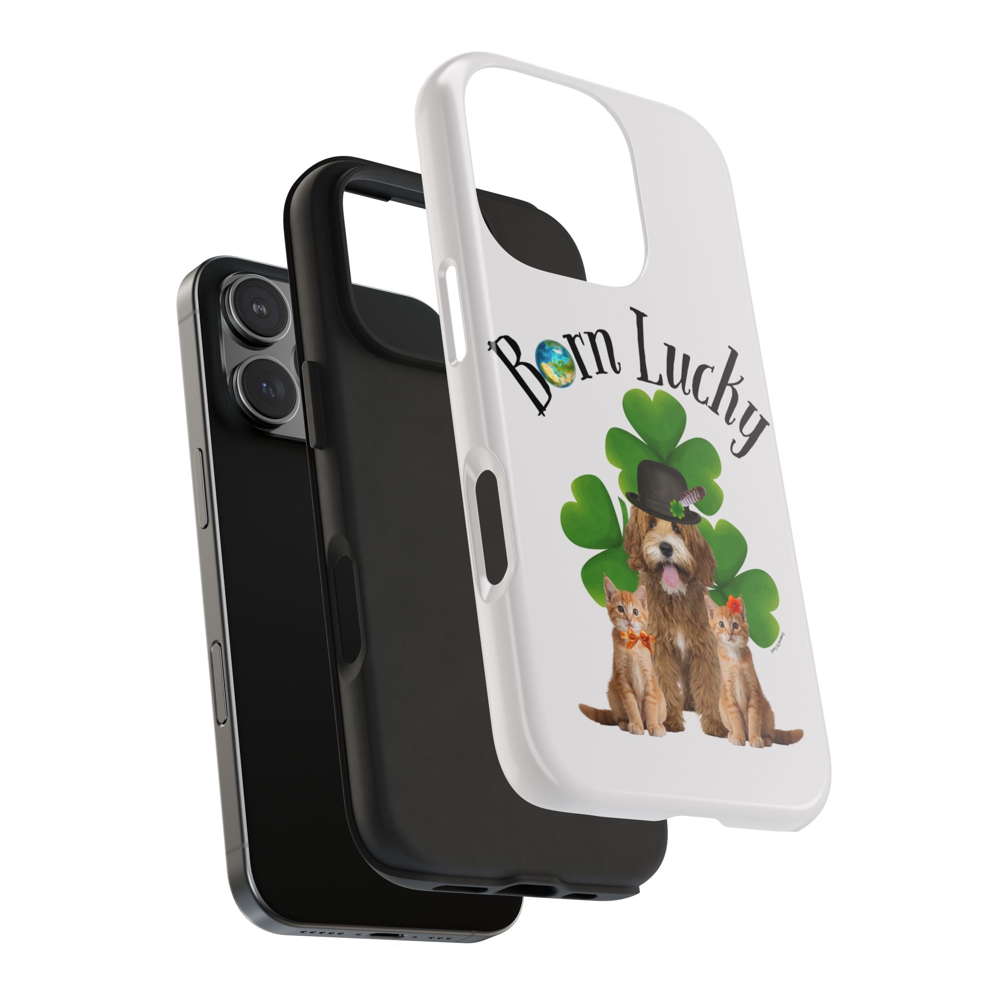 “Born Lucky” - Phone Case - More Sizes