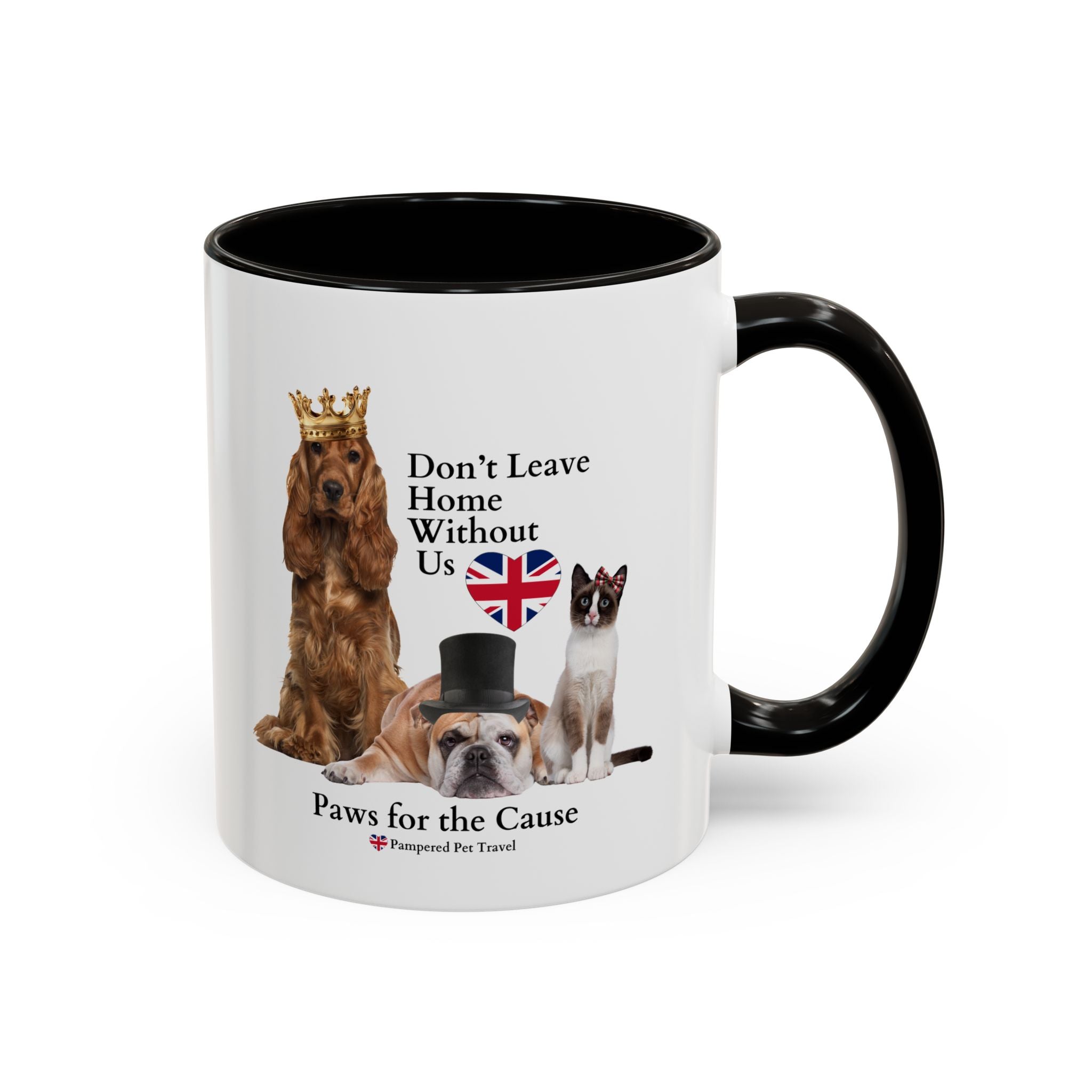 "Don't Leave Home Without Us" - UK Paws for the Cause