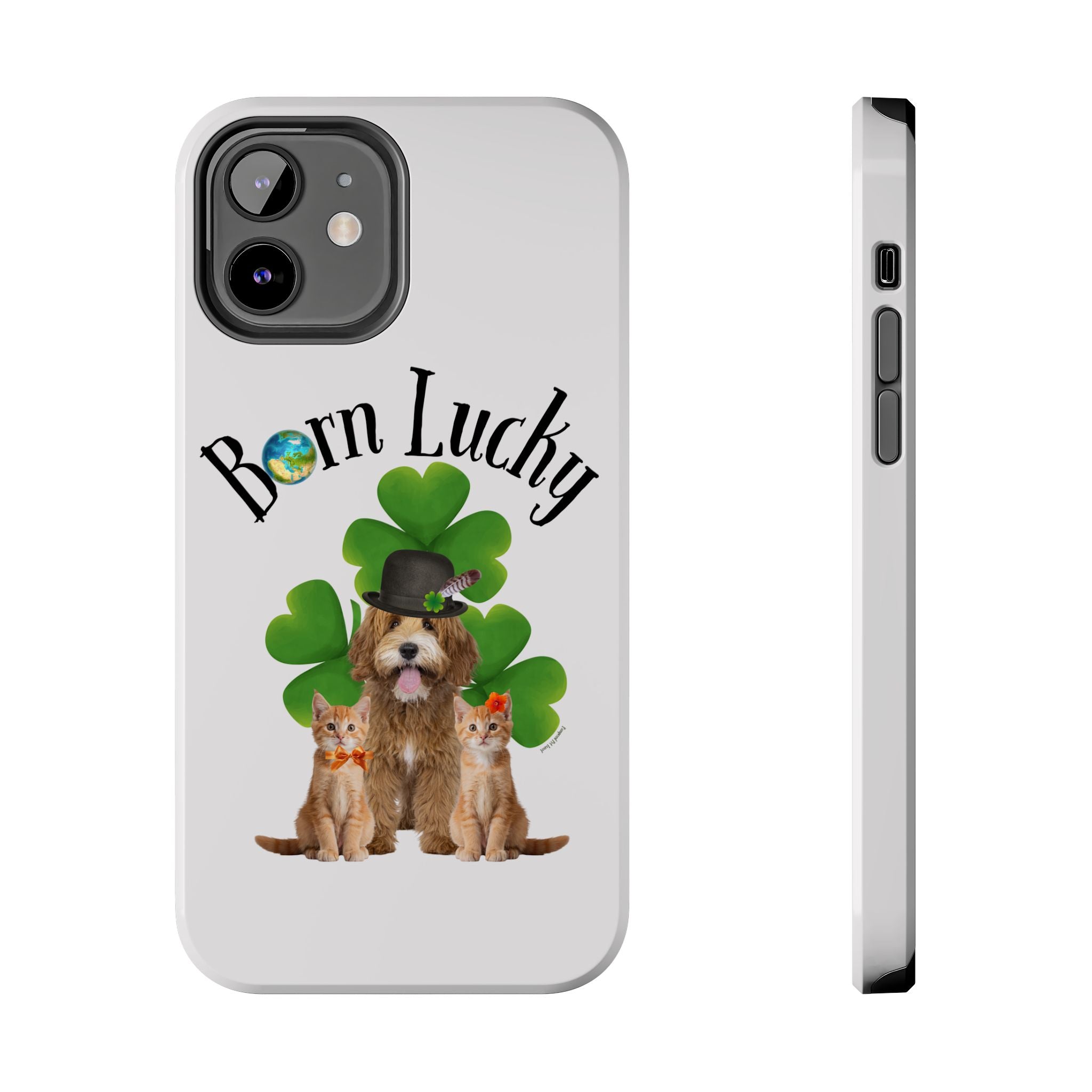 “Born Lucky” - Phone Case