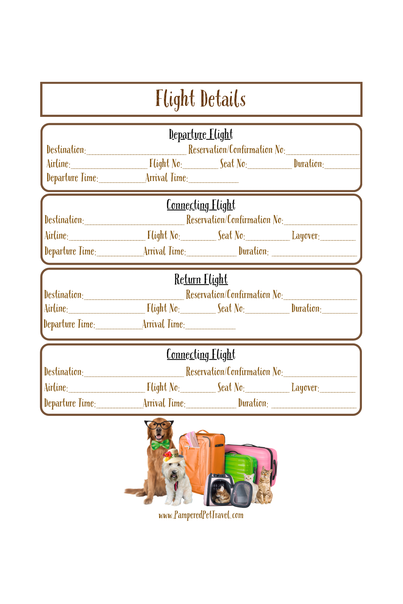 PAMPERED PET TRAVEL PORTUGAL ADVENTURE JOURNAL