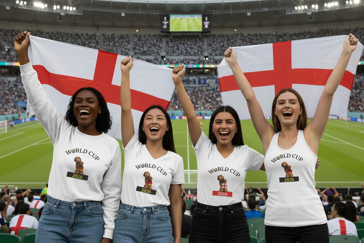 World Cup 2026 England - Sweatshirt, Tank & V-neck
