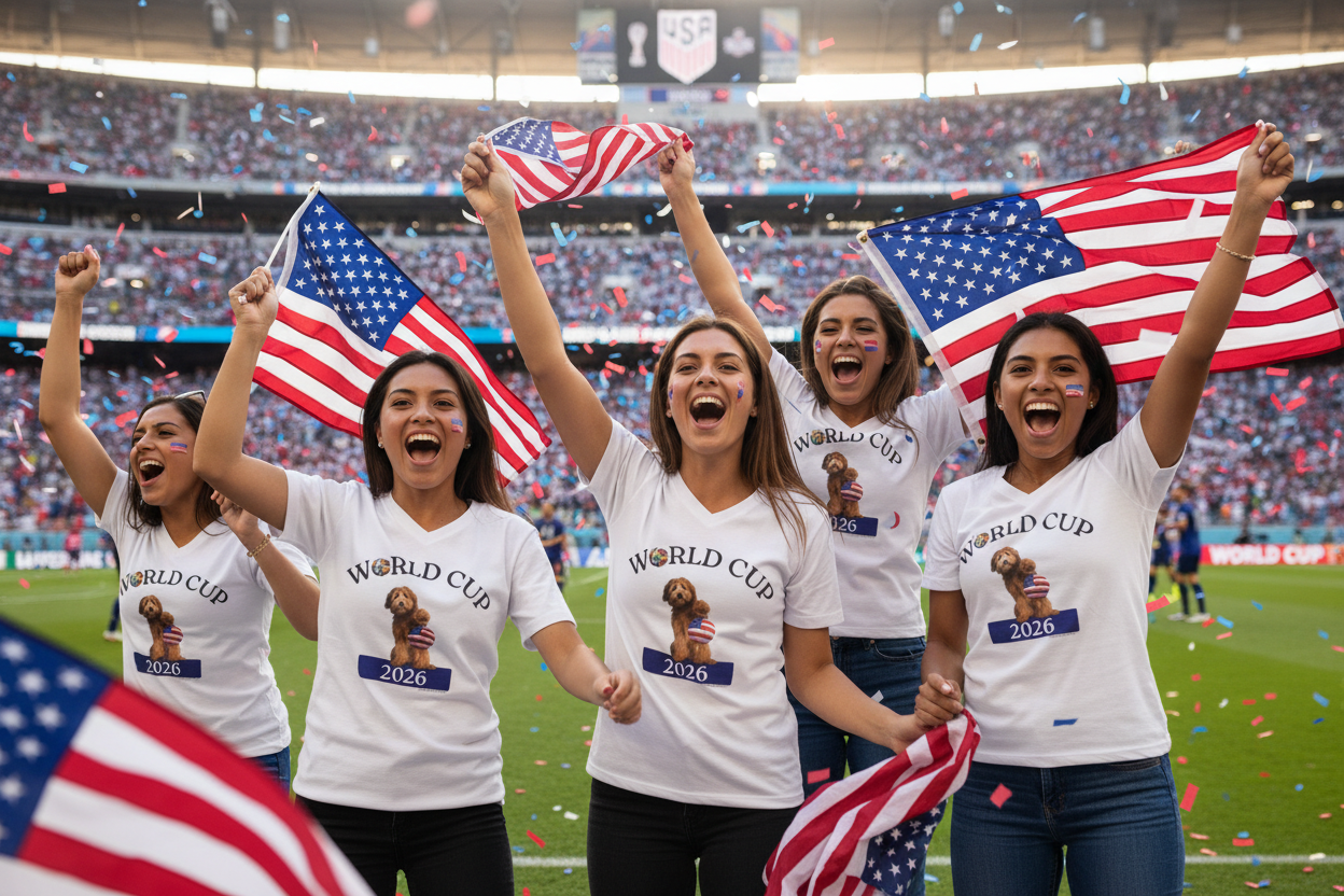 World Cup 2026 USA Women Fans